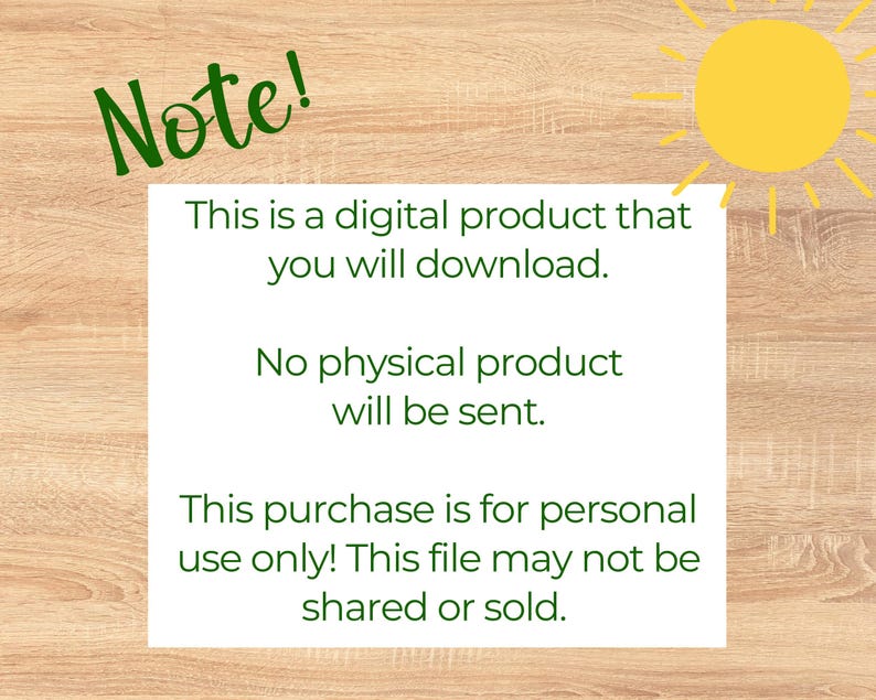 this is a digital product. no physical product will be sent