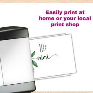 Mimi Handprint Art, Gift From Grandkids, Poem Flower Hand Print Craft ...