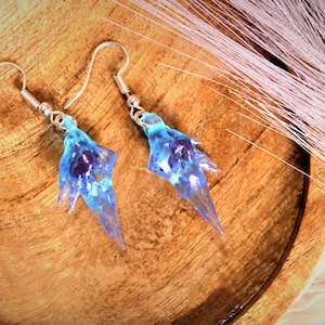 Aetheryte Earring Set - Handmade Handpainted Gift MMORPG FF14