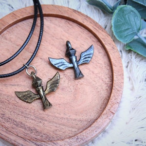 League Ward Metallic Paint Keyring/Charm/Necklace  Video Game Anime Gift