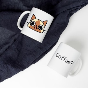 MH Palico Mug - Mon Hunter Inspired Coffee Tea Mug 10oz