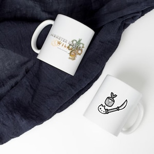 MH Insect Glaive Mug - Mon Hunter Inspired Coffee Tea Mug 10oz