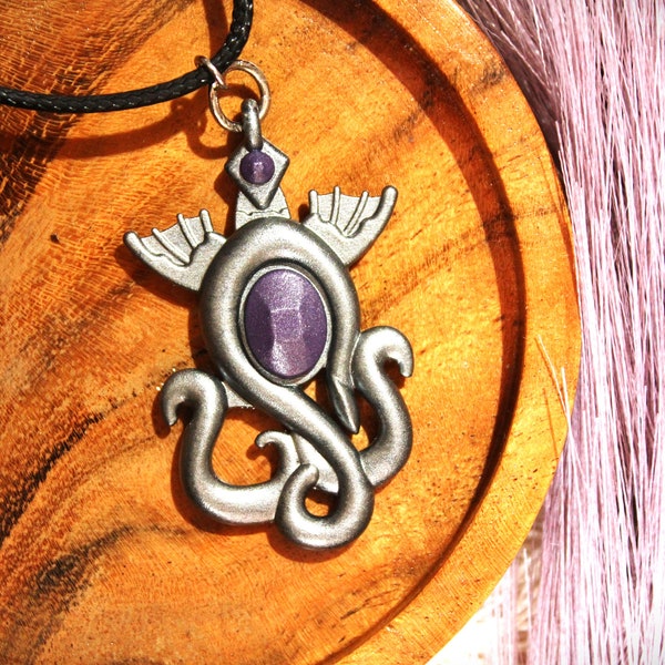 Y'shtola Pendant Keyring/Charm/Necklace Handmade Handpainted Gift