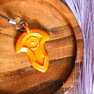 Azem Crystal Keyring/Charm/Necklace Handmade Handpainted Gift
