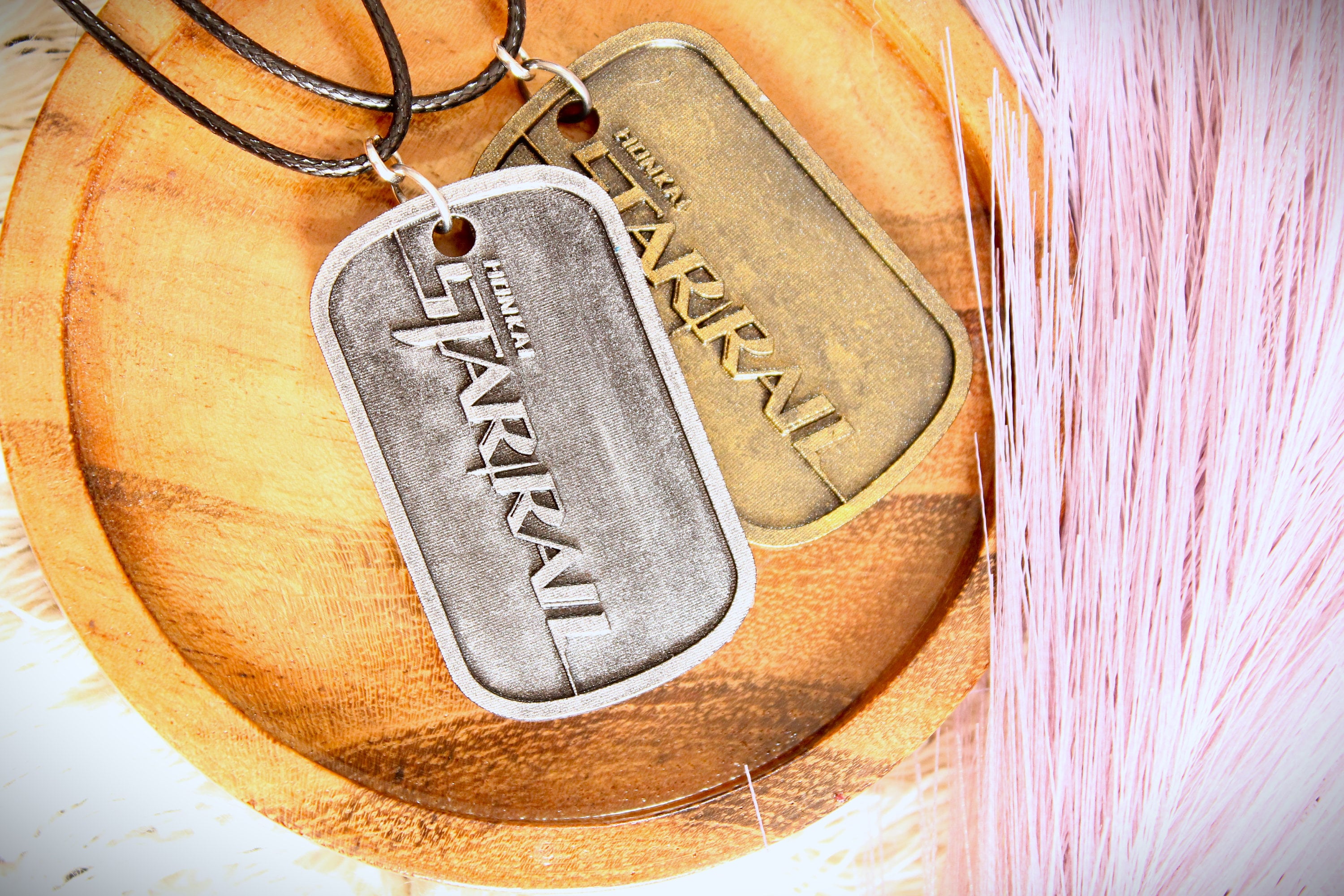 Starrail Metallic Style Dogtags - by Last_hawk - Keyring