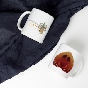 MH Doshaguma Mug - Mon Hunter Inspired Coffee Tea Mug 10oz