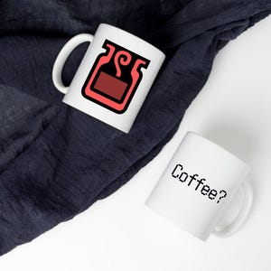 MH Hot Drink Mug - Mon Hunter Inspired Coffee Tea Mug 10oz