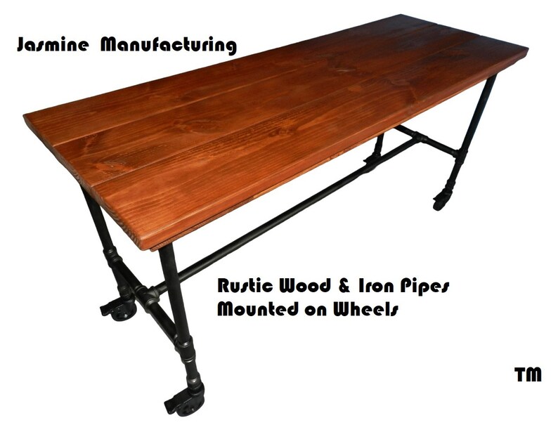 Mounted on Caster Wheels Restaurant Table Dining Table Etsy