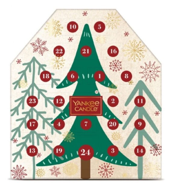Yankee Candle Christmas Advent Calendar 1 Votive Candles 23 - Etsy