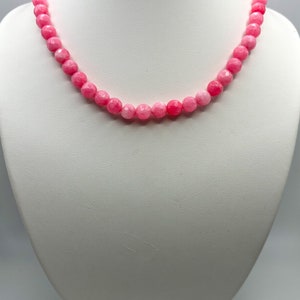 Pink Gemstone Necklace