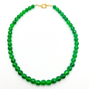 Green Gemstone Necklace