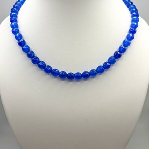 Blue Gemstone Necklace