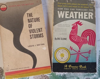 Two vintage paperbacks for weather geeks