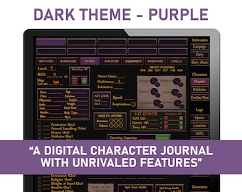 Dark Theme - Purple