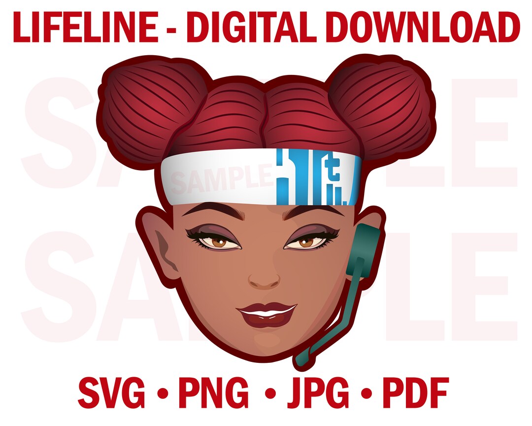 Apex Legends Lifeline Svg Png Pdf Jpg Apex Lifeline Clipart - Etsy