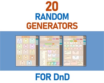 Random Generators for DnD