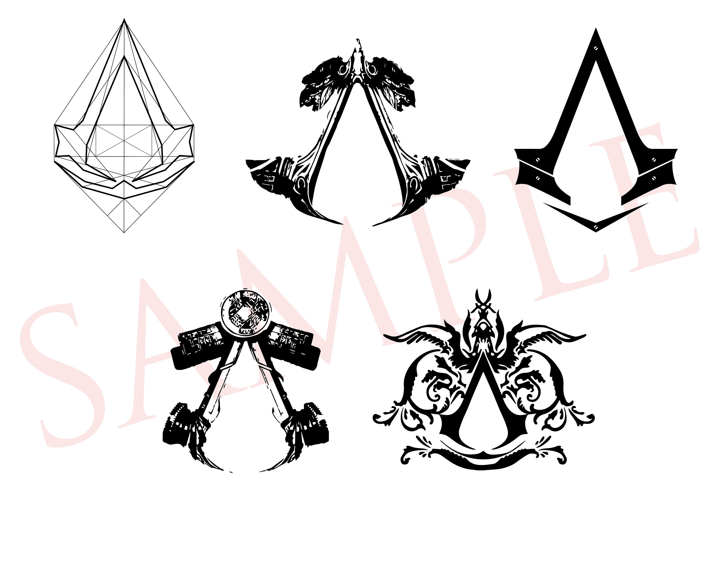Assasin's Creed SVG Bundle Assasin's Creed - Etsy
