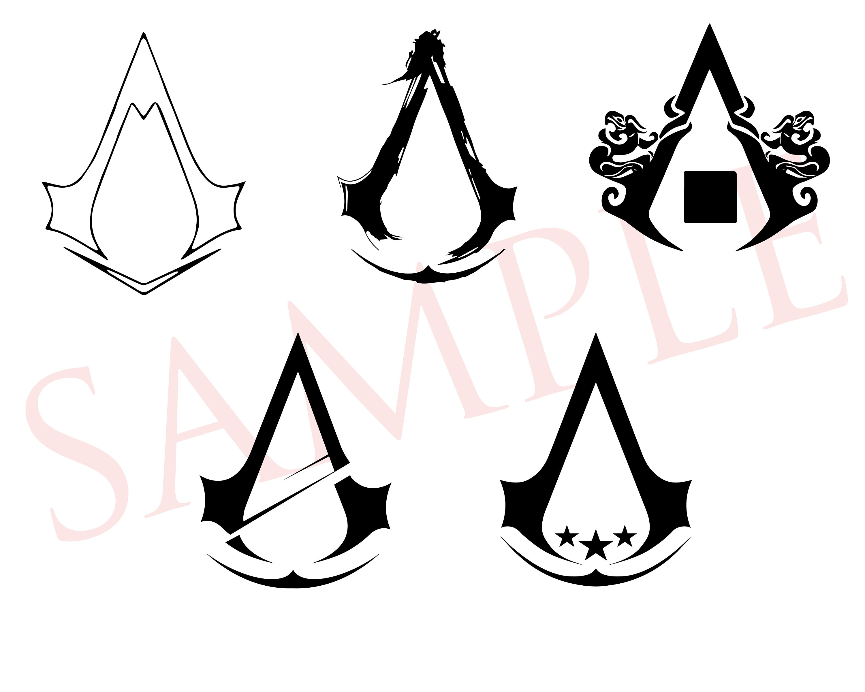 Assasin's Creed SVG Bundle Assasin's Creed - Etsy