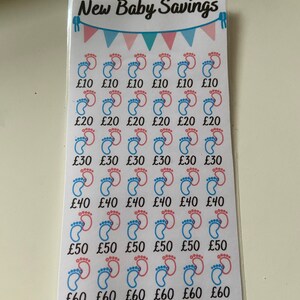 New Baby Saving Tracker
