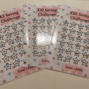5, 10 or 20 Saving Challenges