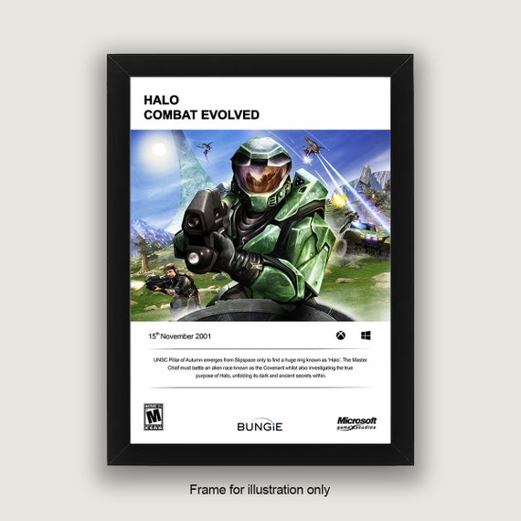 Halo: Combat Evolved Poster Game Art - Etsy