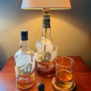 Buffalo Trace 1.75L Bourbon Whiskey Lamp