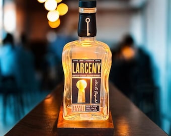 Larceny Barrel Proof Bourbon Whiskey Accent Lamp