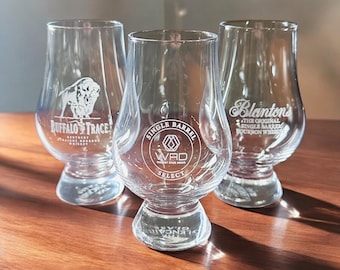 Custom Laser Engraved Glencairn Glass