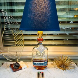 Cordless Elijah Craig 18 Bourbon Whiskey Lamp