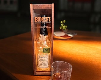 Booker&#39;s Bourbon Whiskey Lamp