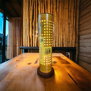 EH Taylor Bourbon Whiskey Tube Table Lamp
