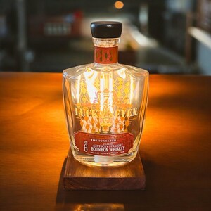 Lucky Seven Bourbon Whiskey Accent Lamp