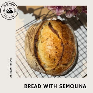 Artisan Bread with Semolina