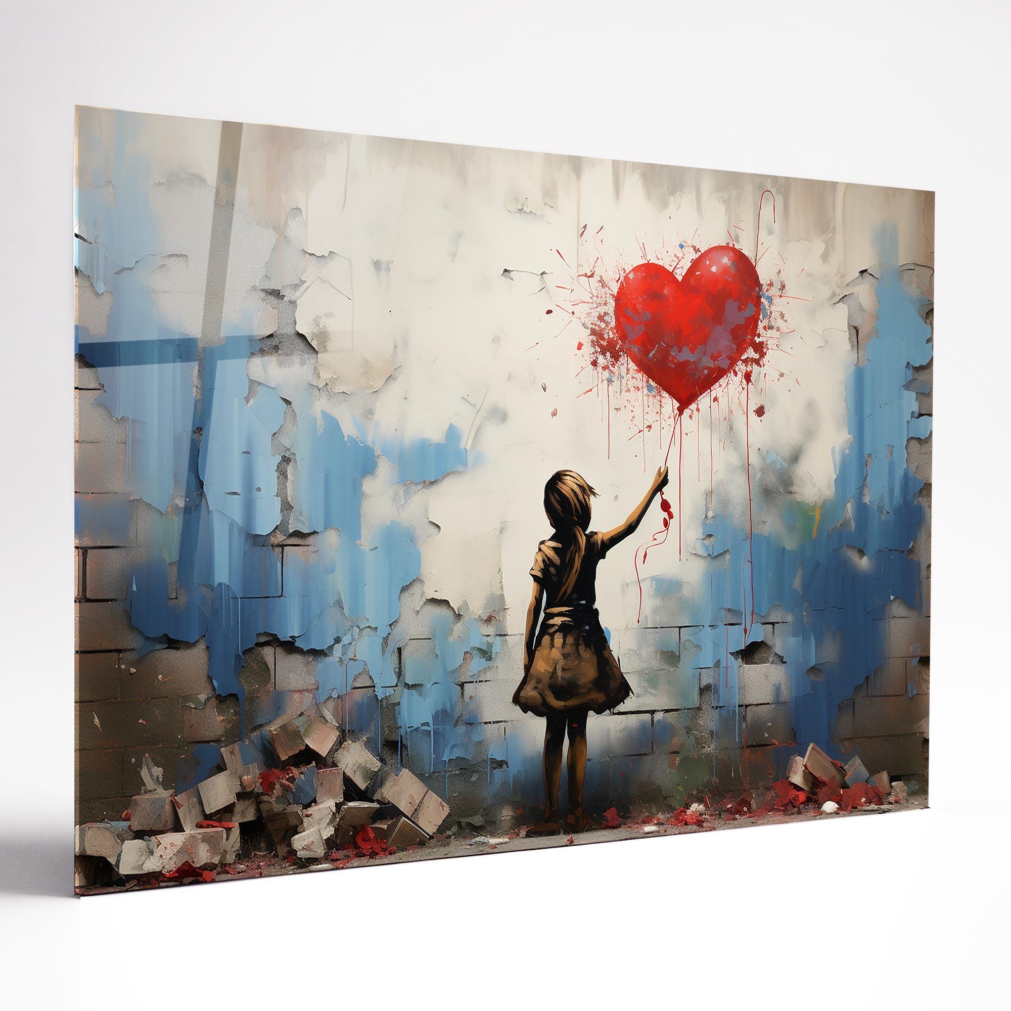 Banksy Clock - Etsy