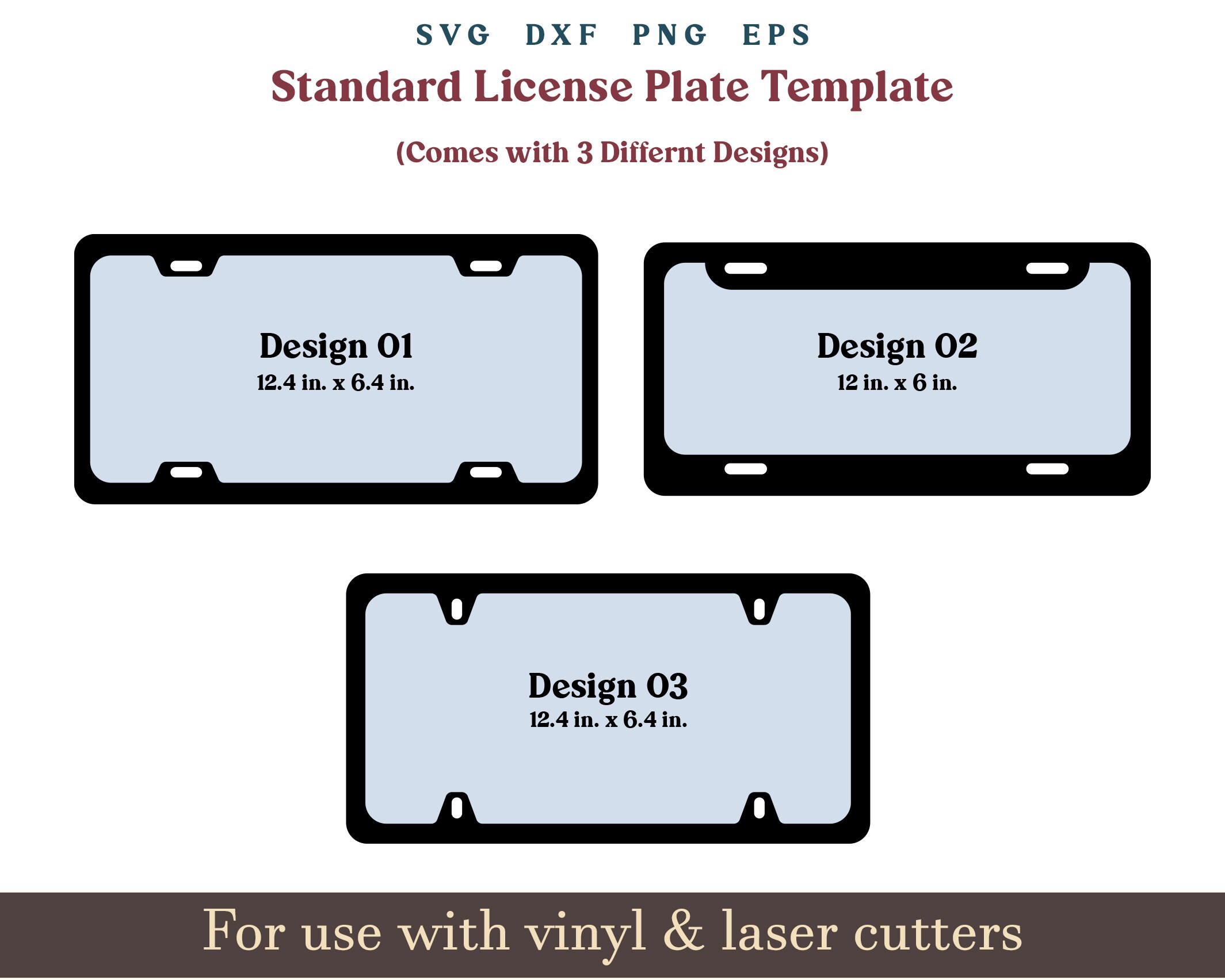 Standard License Plate Template SVG Number Plate Svg Blank Etsy Australia