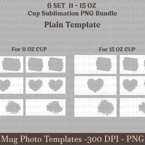 Photo mug png, mug with photo, Digital template for sublimations mug