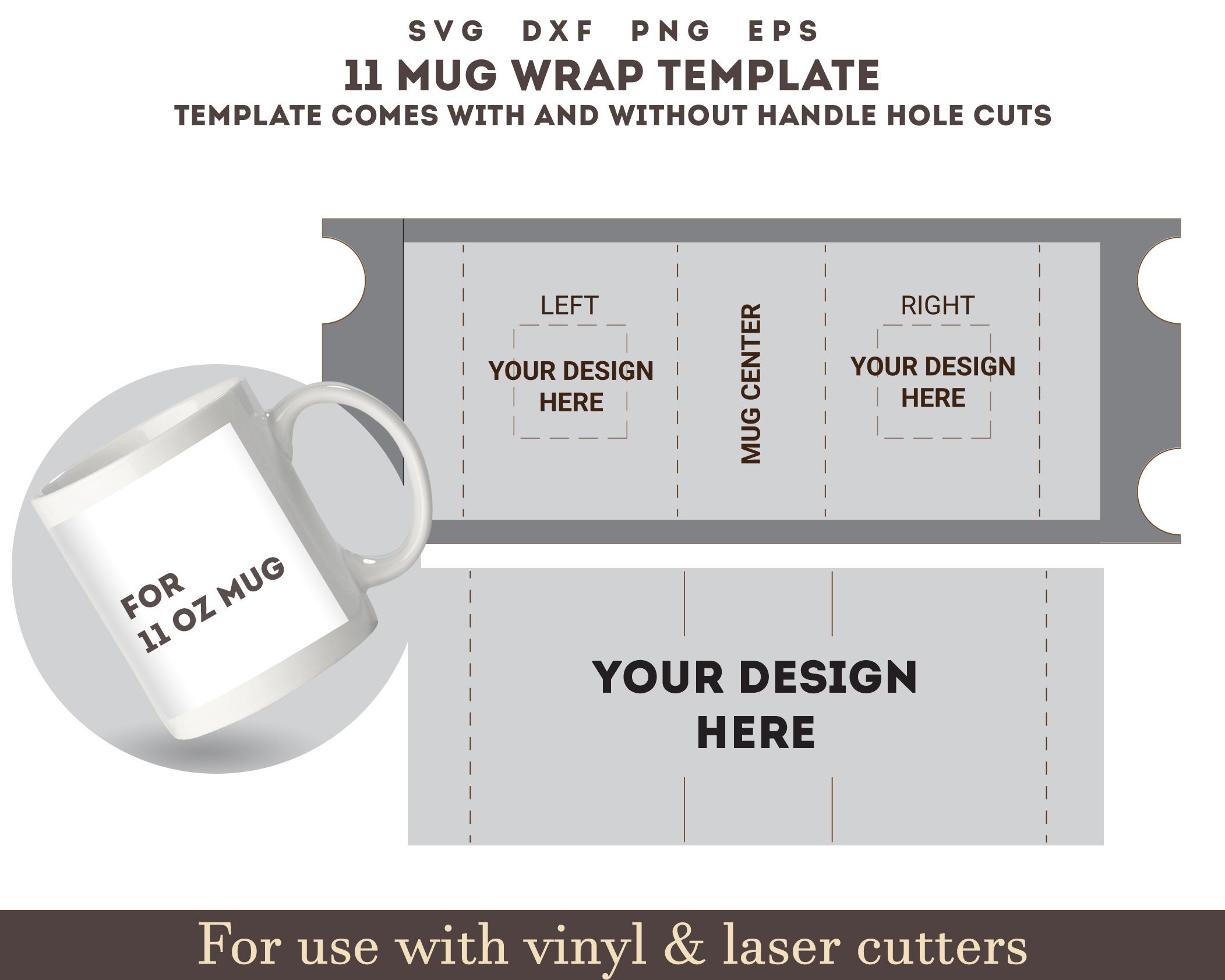 11 Oz Mug Template Svg Mug Wrap SVG Cricut Mug Press Full Etsy Australia