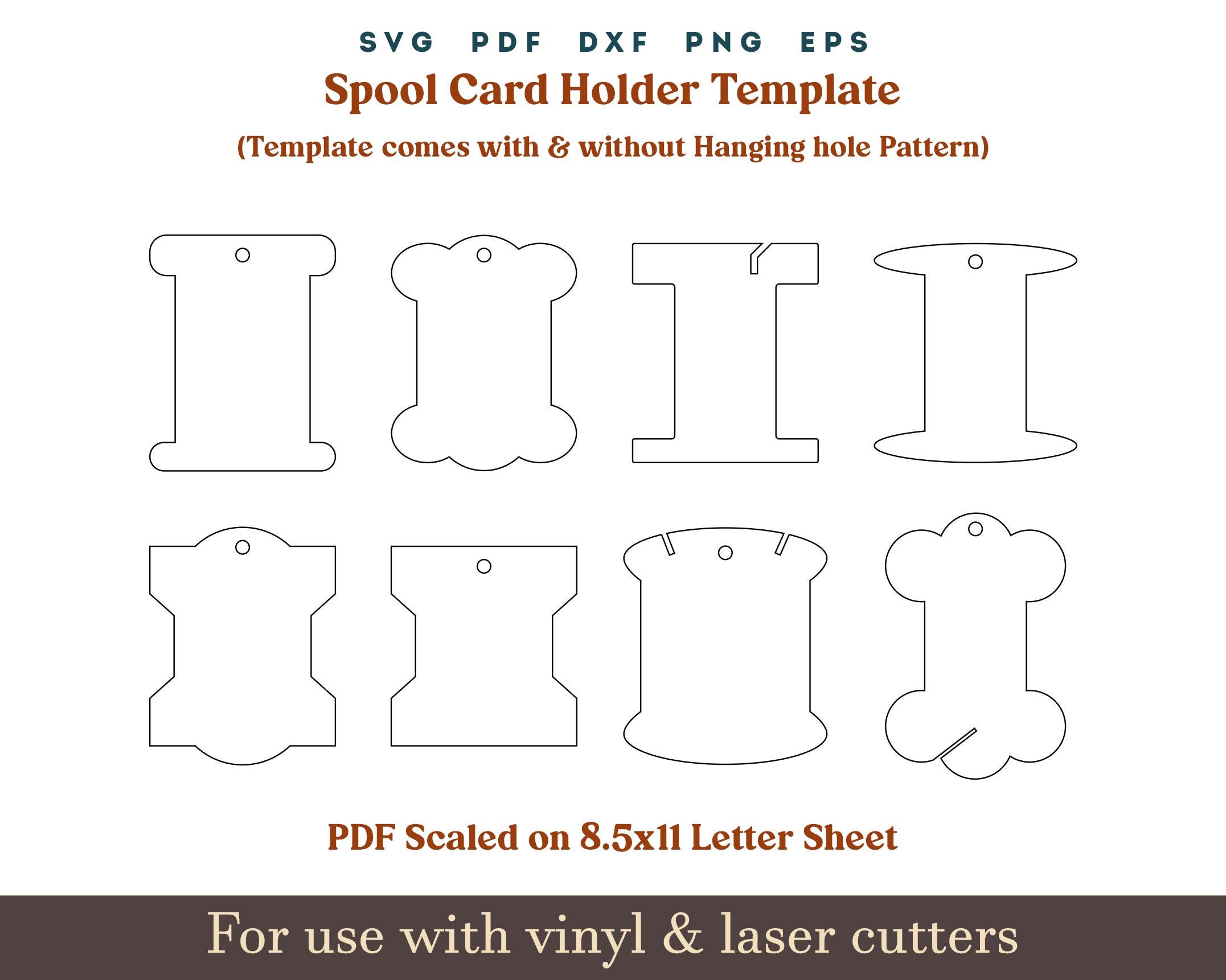 10Pcs Wooden Empty Thread Spools - Craft Bobbins For Sewing, Weaving & Art Projects