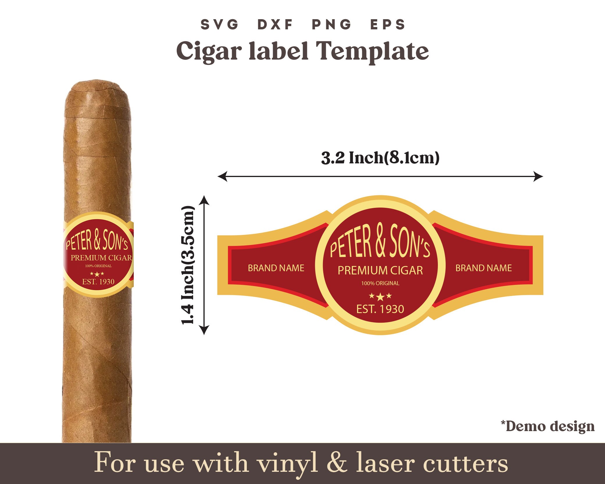 Cigar Wrapper Template Svg 10 Set Cigar Label Template Svg Etsy Cigar Wrapper Template Svg 10 Set Cigar Label Template Svg Etsy
