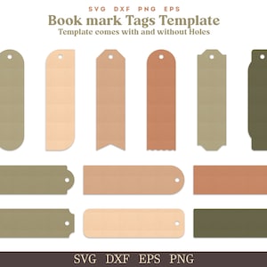 Marcador SVG, Plantilla de marcador SVG, Marcador imprimible para Cricut, Etiqueta de marcador SVG, Etiquetas de marcador, Plantillas de marcador para Cricut SVG