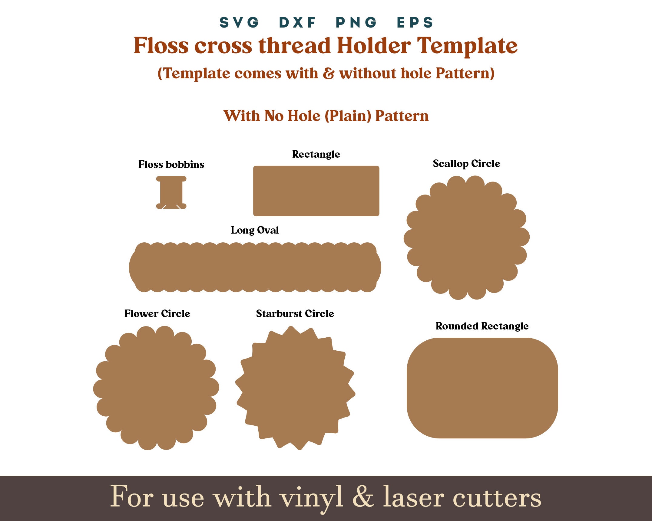 Floss Drops Svg, Cross Stitch Thread Floss Template, Floss Bobbins Svg ...