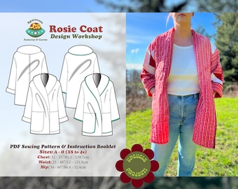 Rosie Coat PDF Sewing Pattern