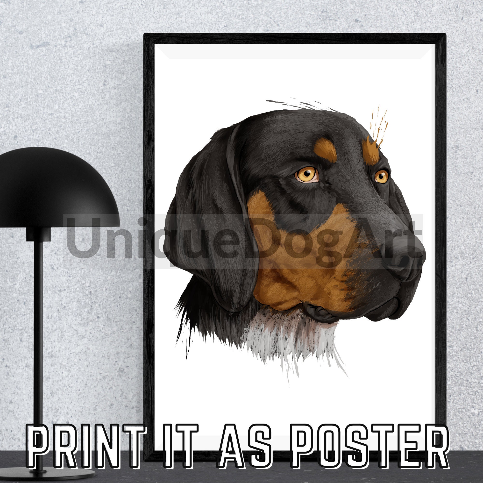 Bluetick Coonhound PNG Clipart Sublimation Design Graphic Printable ...
