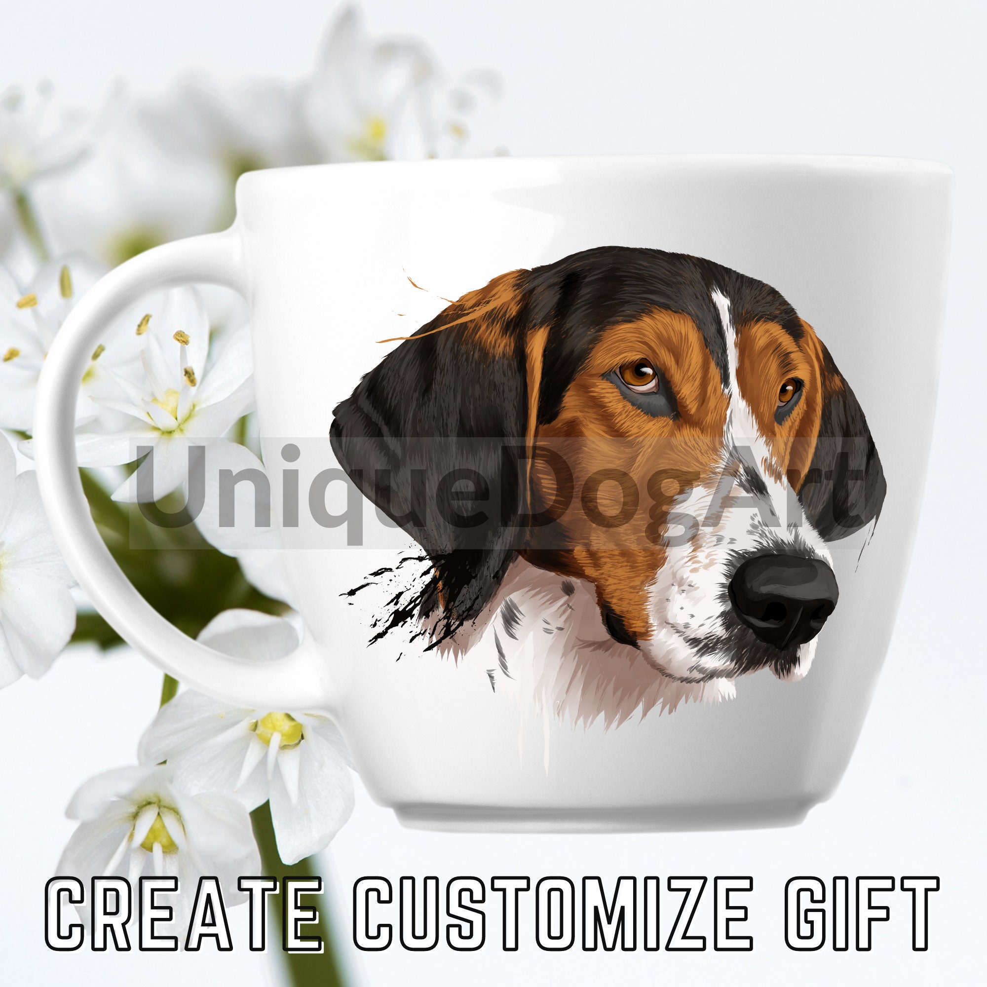Unique Treeing Walker Coonhound PNG Clipart Sublimation Design Graphic ...
