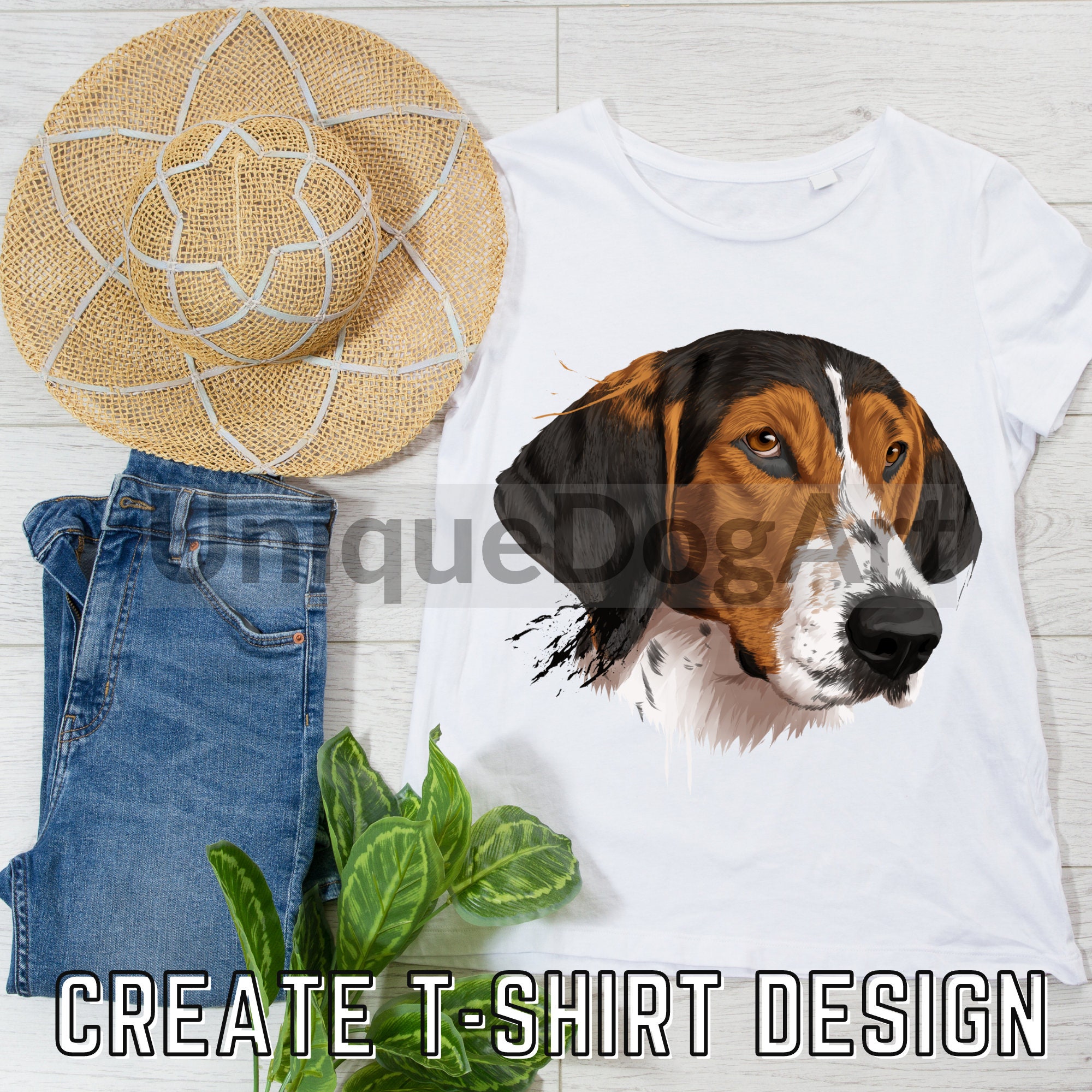 Unique Treeing Walker Coonhound PNG Clipart Sublimation Design Graphic ...
