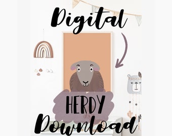 Herdwick Digital Download Printable