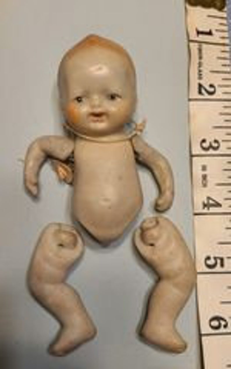 Antique Japanese Bisque Doll Etsy