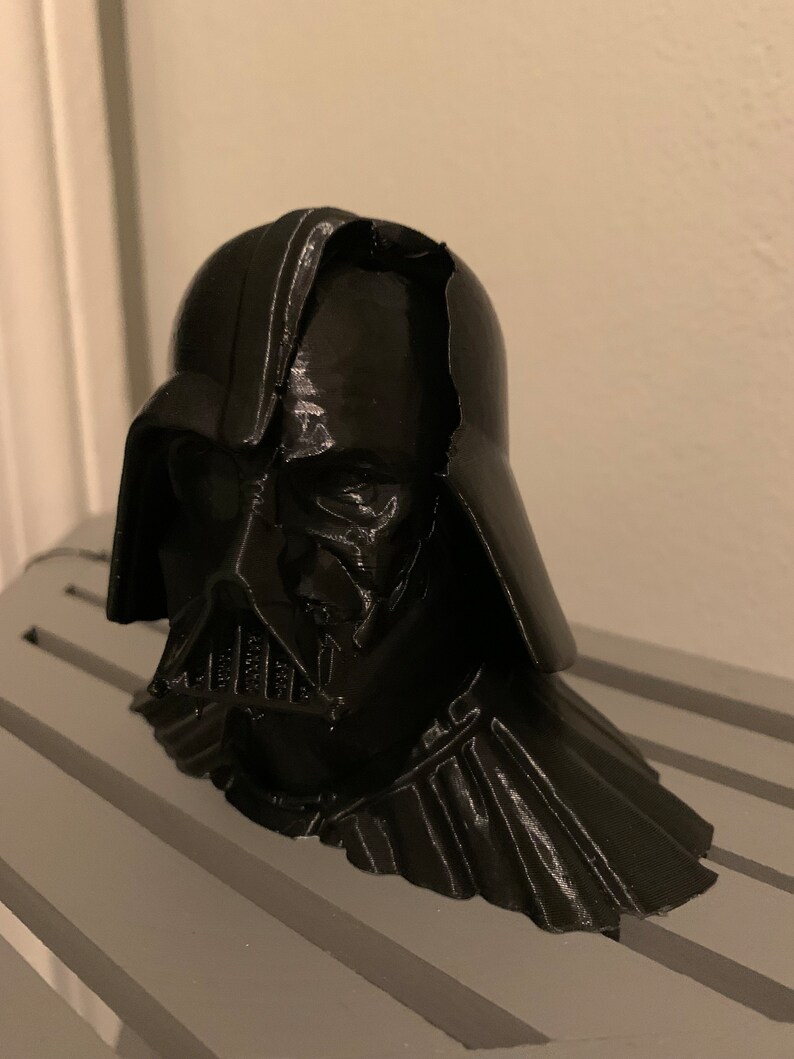 Darth Vader Helmet Armor Damaged exposed Face Anakin - Etsy