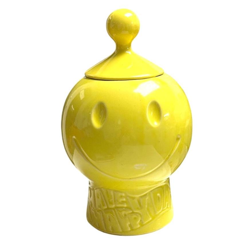 Mccoy Smiley Face Cookie Jar - Etsy