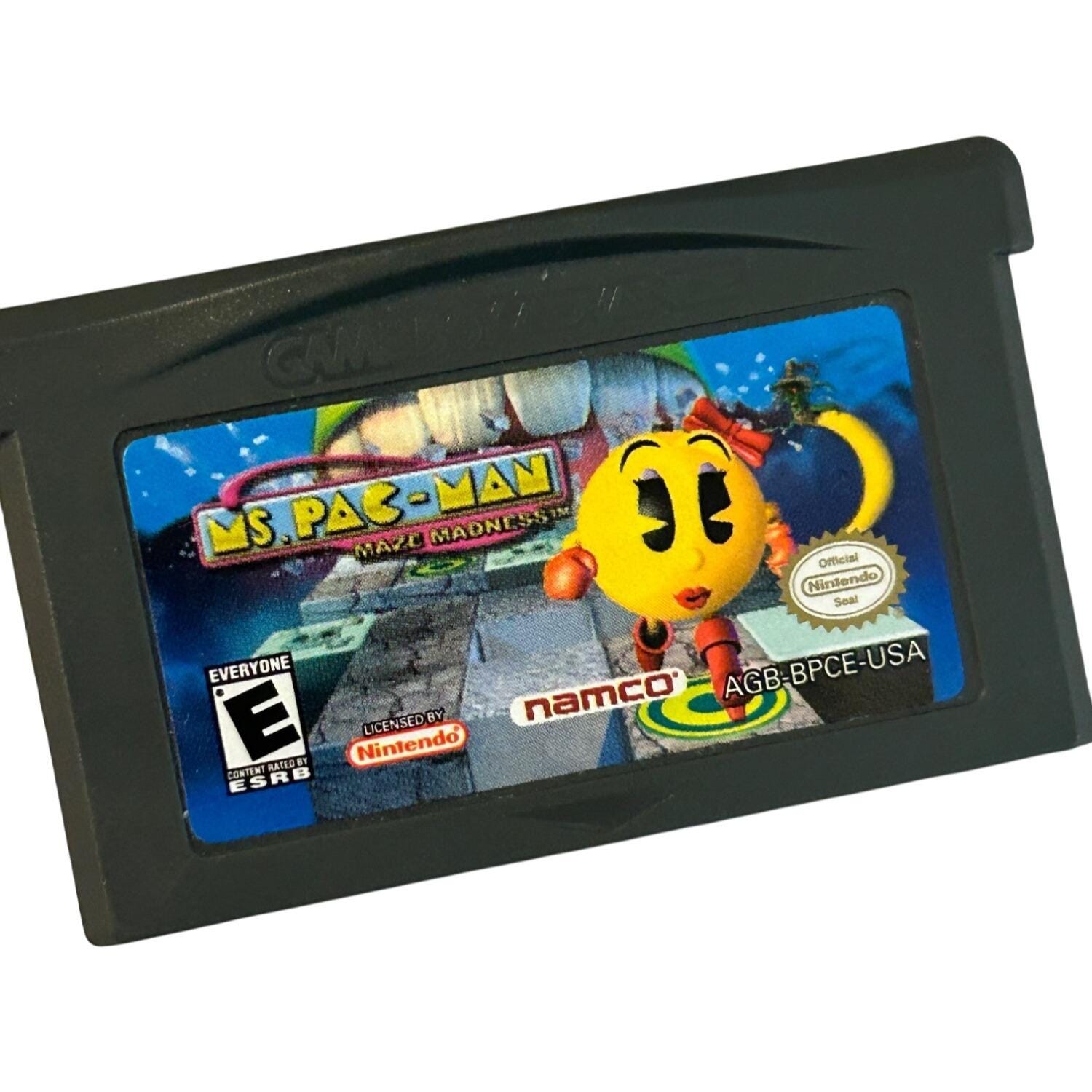 Pac-man World & Ms. Pac-man Maze Madness GBA Game Lot Tested